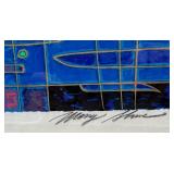 Limited Edition Lithograph by Miguel Martinez - Woman with Bird