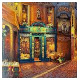 Victor Shvaiko Signed Limited Edition Canvas Art - Streets of Paris #1