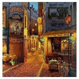 Victor Shvaiko Signed Limited Edition Canvas Art - Streets of Paris #1