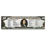 Limited Edition Steve Kaufman "The United States of America" Artwork on Canvas