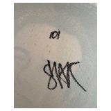 Limited Edition Steve Kaufman "The United States of America" Artwork on Canvas