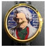 Steve Kaufman Signed Limited-Edition Beethoven Art Watch with 18 Karat Gold Plate #1