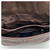 Coach Brown Leather Bag with Strap