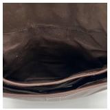 Coach Brown Leather Bag with Strap