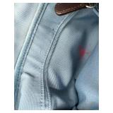 Coach Blue Leather Bag with Buckle