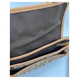 Coach Signature Canvas Belt Bag with Leather Trim