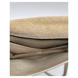 Vintage Coach Leather Shoulder Bag with Brass Hardware