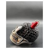 Thomas Sabo Sterling Silver Skull Pendant with Devil Horns