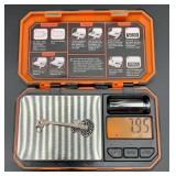 Thomas Sabo 925 Sterling Silver Guitar Charm with Black Stones