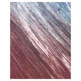 LARGE Abstract Artwork by Ann Dergara with Vibrant Colors and Gold Accents