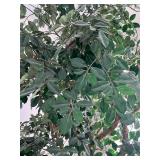 Large Artificial Ficus Tree with Decorative Pot