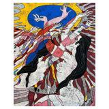 Rhythm of Life by He Deguang Serigraph 2/293