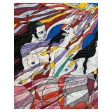 Rhythm of Life by He Deguang Serigraph 2/293