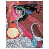 Mountain Spirit by He de Guang Limited Edition Serigraph