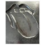 Fuzion by Andrew Pearson Dimensional Wall Art - Rolling Stones Tongue Symbol