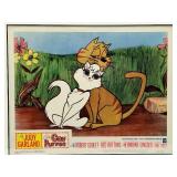 Framed Gay Purr-ee Lobby Card Featuring Judy Garland