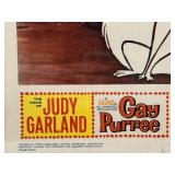 Framed Gay Purr-ee Lobby Card Featuring Judy Garland