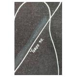 Framed Yuroz Print - Abstract Line Art Design