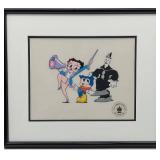 Framed Betty Boop King Features Original Handpainted Production Cel