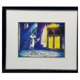 Framed Bugs Bunny Animation Cel Artwork