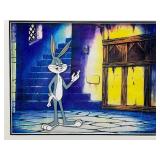 Framed Bugs Bunny Animation Cel Artwork