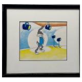 Framed Bugs Bunny Animation Cel with Certificate of Authenticity