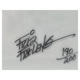 Framed Limited Edition Warner Bros Animation featuring Granny, Sylvester, and Tweety Bird by FRIZ FRELENG