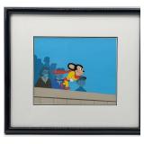 Framed Mighty Mouse Animation Cel