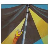 Framed Vintage Animation Art of Mighty Mouse