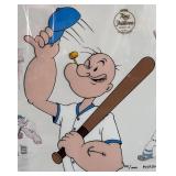 Limited Edition Myron Waldman Popeye Baseball Sericel