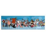 Warner Bros 1994 Looney Line-Up Animation Art Sericel