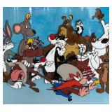 Warner Bros 1994 Looney Line-Up Animation Art Sericel