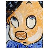 Original David Willardson Pinocchio Artwork Framed