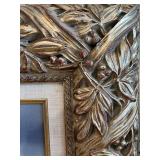 Autumn Gold Elk by Rosemary Millette Framed Painting with Certificate