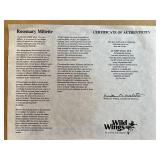 Autumn Gold Elk by Rosemary Millette Framed Painting with Certificate