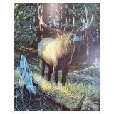 The Challenger 1996 Artwork by Bruce Miller in Ornate Frame