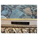 The Challenger 1996 Artwork by Bruce Miller in Ornate Frame