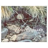 The Challenger 1996 Artwork by Bruce Miller in Ornate Frame