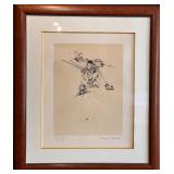 Norman Rockwell Lithograph - Fishing Grandfather and Boy, 1974