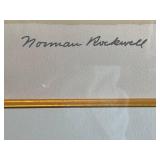 Norman Rockwell Lithograph - Fishing Grandfather and Boy, 1974