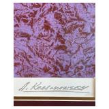 Anatole Krasnyansky Framed Limited Edition Signed Seriolithograph Print