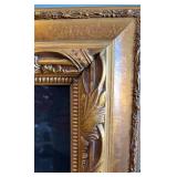 Anatole Krasnyansky Framed Acrylic and Watercolor Abstract Artwork with Vibrant Colors