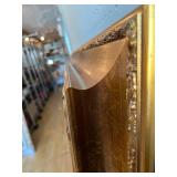 Anatole Krasnyansky Framed Acrylic and Watercolor Abstract Artwork with Vibrant Colors