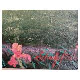 Peonies Spring by Schaefer Miles - Original Landscape Painting