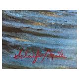 Spring Oasis Framed Painting by Schaefer/Miles