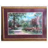 Framed Landscape Painting 