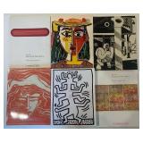 Collection of 6 Fine Art Auction Catalogs Featuring Iconic Artists
