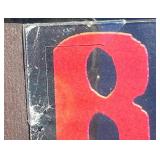 Framed Rolling Stones Voodoo Lounge European Tour 