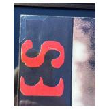 Framed Rolling Stones Voodoo Lounge European Tour 