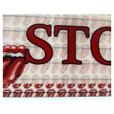 Rolling Stones Plastic 3D Holographic Art